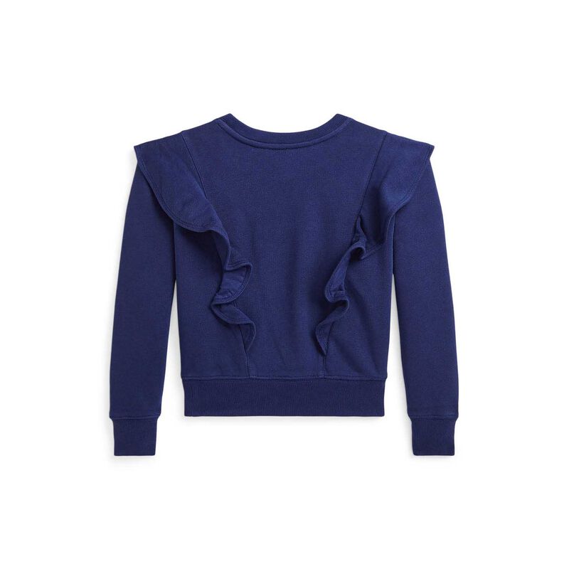 Ralph Lauren Ruffled French Terry Sweatshirt image number 1